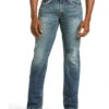 Ariat Men's M5 Ridgeline Medium Wash Slim Straight Jeans -Western Cowboy Equipment Store 010C80 GR P1