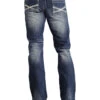 Stetson Rock Fit Bold X Stitched Jeans -Western Cowboy Equipment Store 010D65 CU P1