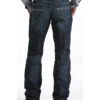 Cinch Men's Carter 2.4 Dark Wash Mid Rise Relaxed Bootcut Performance Jeans -Western Cowboy Equipment Store 010K52 88 P1