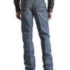Ariat Men's M4 Gulch Medium Wash Low Rise Relaxed Bootcut Jeans - Tall -Western Cowboy Equipment Store 013846 CU P1