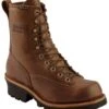 Chippewa Men's Lace-Up Logger Boots - Steel Toe -Western Cowboy Equipment Store 050G62 G4 P1