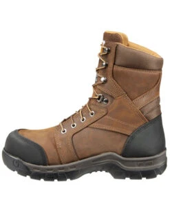 Carhartt Men's 8" Rugged Flex Waterproof Insulated Work Boots - Composite Toe -Western Cowboy Equipment Store 050P37 42 P3