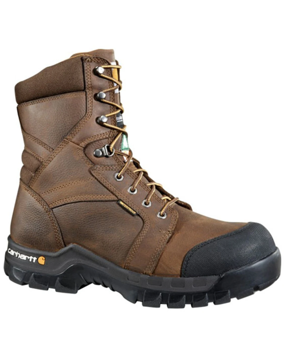 Carhartt Men's 8" Rugged Flex Waterproof Insulated Composite Toe Work Boots - Composite Toe 3 Carhartt Men's 8" Rugged Flex Waterproof Insulated Composite Toe Work Boots - Composite Toe