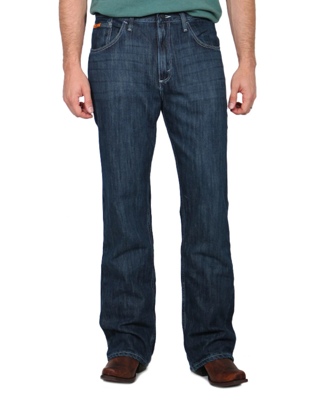 Wrangler 20X Men's 42 Vintage Bootcut Flame-Resistant Work Jeans 5 Wrangler 20X Men's 42 Vintage Bootcut Flame-Resistant Work Jeans - Image 3