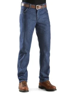 Wrangler Men's FR FR 47 Lightweight Regular Work Jeans -Western Cowboy Equipment Store 086811 N9 P2