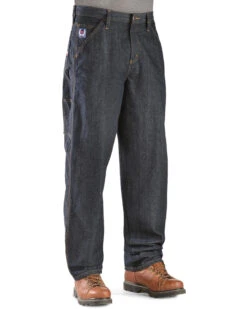 Cinch Men's Blue Label Carpenter WRX Flame Resistant Jeans - 38" Inseam -Western Cowboy Equipment Store 086N84 S2 P2
