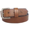 John Deere Men's Oil Tan Bridle Leather Belt 1 John Deere Men's Oil Tan Bridle Leather Belt -Western Cowboy Equipment Store 1201G7 41 P1