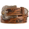 Tony Lama Men's Western Ride Leather Belt - Reg & Big -Western Cowboy Equipment Store 120C67 22 P1