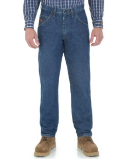 Wrangler Riggs Workwear Men's FR Relaxed Fit Jeans -Western Cowboy Equipment Store 2000005724 402 P2