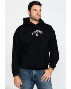 Jack Daniel's Men's Logo Hooded Sweatshirt