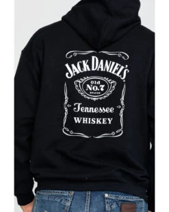 Jack Daniel's Men's Logo Hooded Sweatshirt -Western Cowboy Equipment Store 2000165947 001 P5