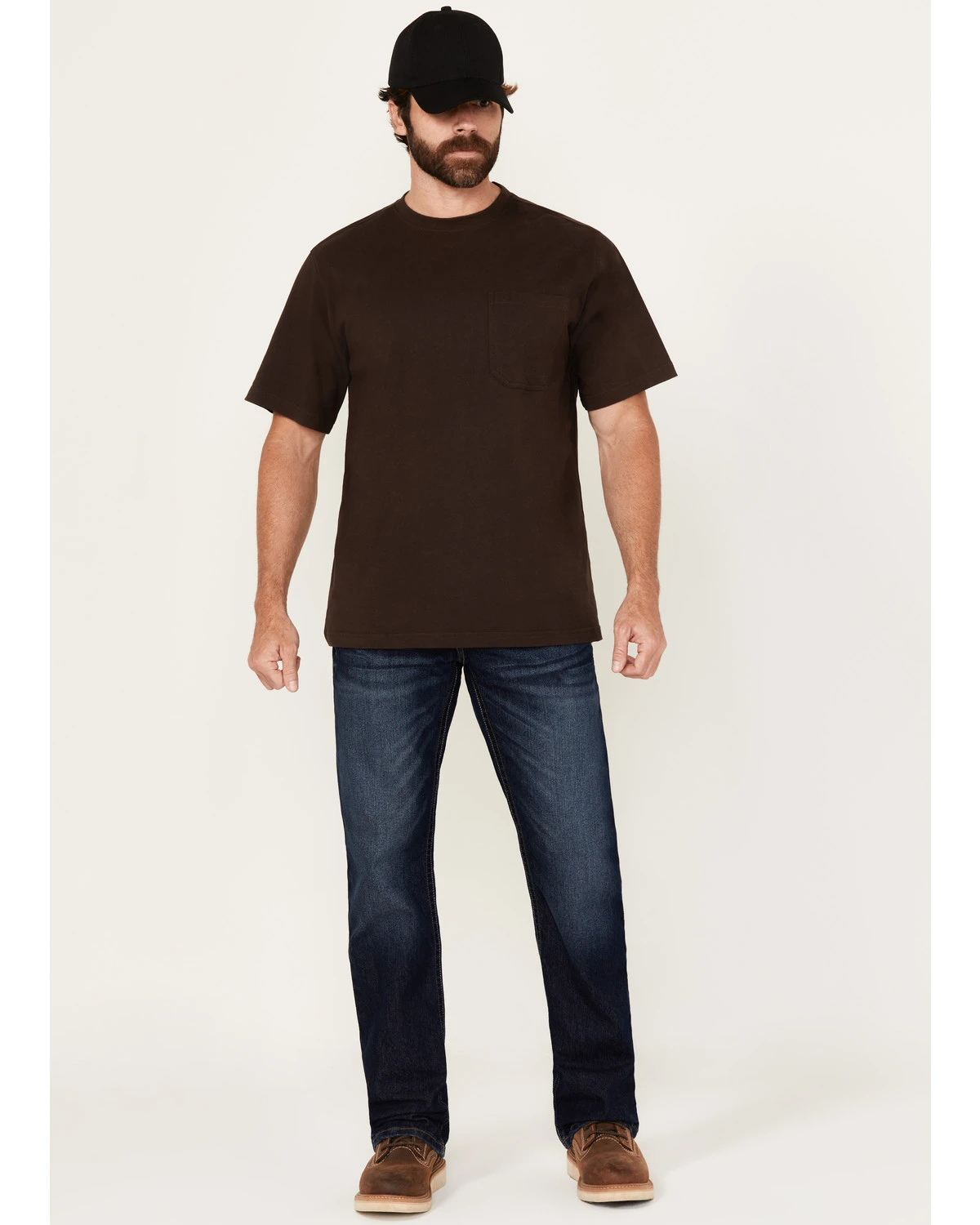 Ariat Men's Rebar M4 Edge Low Rise Maritime Wash Bootcut Jeans 3 Ariat Men's Rebar M4 Edge Low Rise Maritime Wash Bootcut Jeans