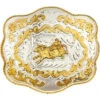 Western Express Men's Extra Large Bullrider Belt Buckle -Western Cowboy Equipment Store 2000232060 040 P1