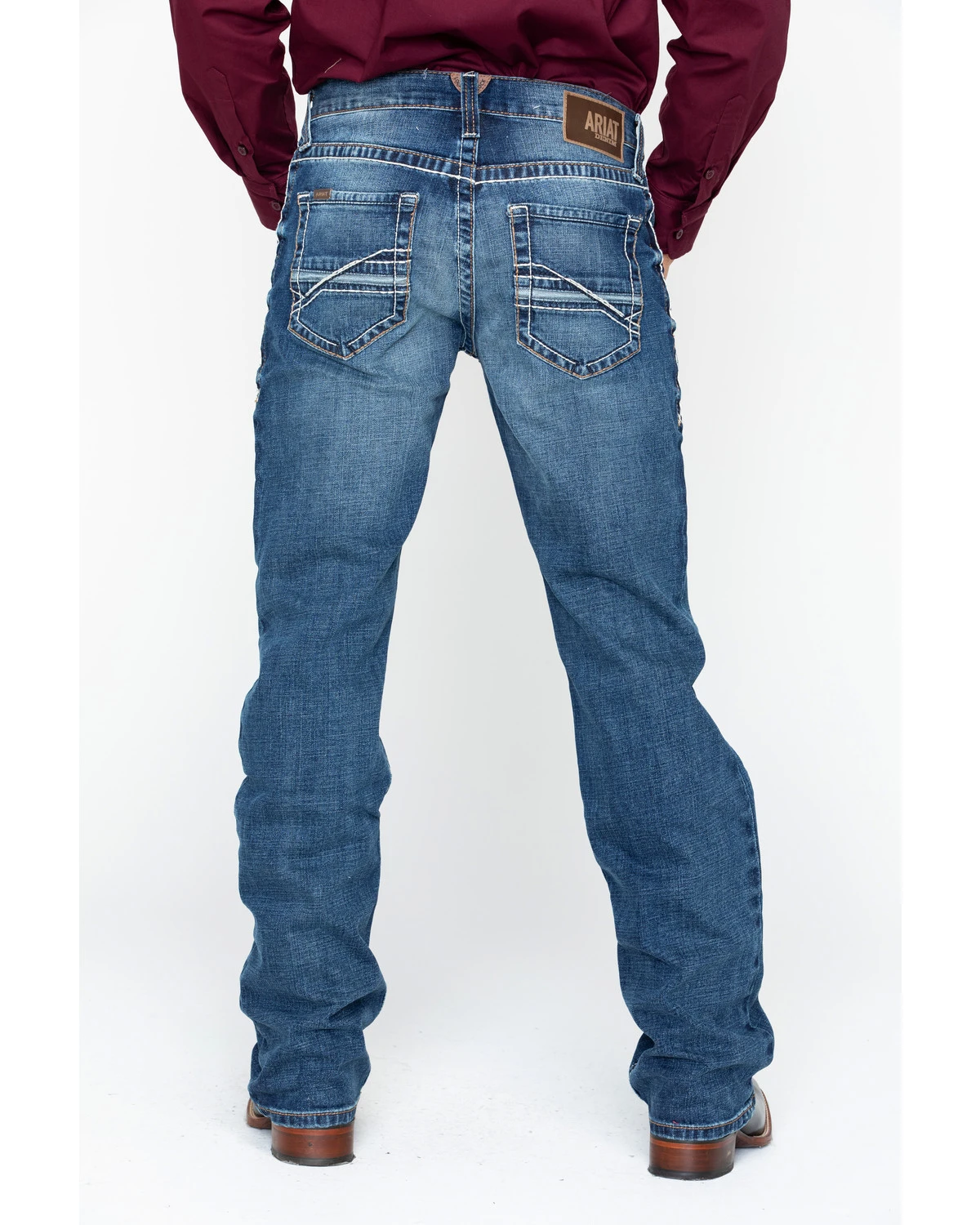 Ariat Men's M4 Preston Silverton Jeans - Big And Tall 4 Ariat Men's M4 Preston Silverton Jeans - Big And Tall - Image 2