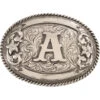 Cody James Men's Oval Letter A Initial Belt Buckle 1 Cody James Men's Oval Letter A Initial Belt Buckle -Western Cowboy Equipment Store 2000242587 040 P1