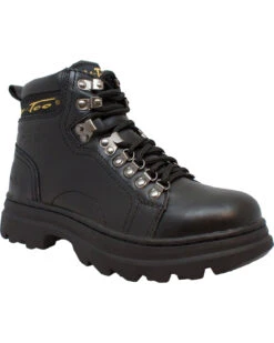Ad Tec Women's 6" Leather Work Boots - Steel Toe