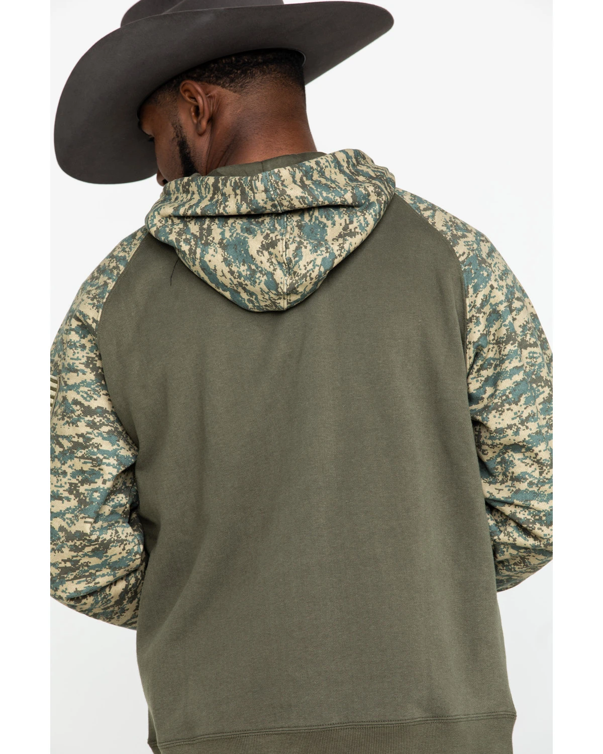 Ariat Men's Camo Patriot Hooded Sweatshirt 7 Ariat Men's Camo Patriot Hooded Sweatshirt - Image 5