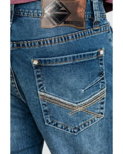 Rock & Roll Denim Men's X Stitch Double Barrel Relaxed Straight Jeans -Western Cowboy Equipment Store 2000283474 400 P2
