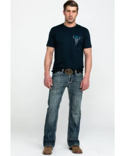 Rock & Roll Denim Men's Pistol Med Bootcut Jeans -Western Cowboy Equipment Store 2000283476 400 P6