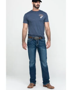 Cinch Men's Ian Medium Stone Wash Slim Boot Jeans 13 Cinch Men's Ian Medium Stone Wash Slim Boot Jeans -Western Cowboy Equipment Store 2000288366 402 P6