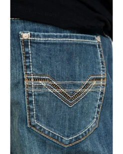 Rock & Roll Cowboy Men's Reflex Double Barrel Relaxed Bootcut Jeans 12 Rock & Roll Cowboy Men's Reflex Double Barrel Relaxed Bootcut Jeans -Western Cowboy Equipment Store 2000289965 400 P5