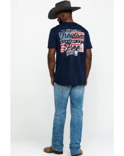 Cody James Core Men's Clover Leaf Light Wash Stretch Slim Straight Jeans -Western Cowboy Equipment Store 2000290856 400 P5