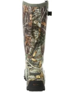 Rocky Men's Camo Rubber Snake Boots - Round Toe -Western Cowboy Equipment Store 2000291449 234 P4
