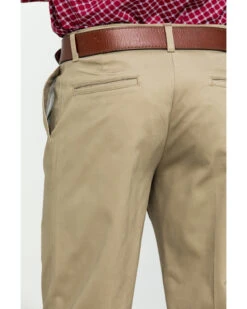 Wrangler Men's Khaki Casual Pleated Front Western Pants -Western Cowboy Equipment Store 2000293278 250 P5