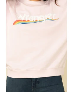 Wrangler Retro Women's Lilac High Rib Pullover -Western Cowboy Equipment Store 2000308273 530 P5