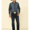 Cody James Men's Switchback Dark Wash Stretch Slim Bootcut Jeans -Western Cowboy Equipment Store 2000308347 400 P1