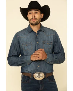 Cody James Men's Switchback Dark Wash Stretch Slim Bootcut Jeans 9 Cody James Men's Switchback Dark Wash Stretch Slim Bootcut Jeans -Western Cowboy Equipment Store 2000308347 400 P3