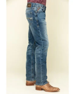 Ariat Men's M4 Dakota Low Stretch Stackable Slim Straight Jeans 10 Ariat Men's M4 Dakota Low Stretch Stackable Slim Straight Jeans -Western Cowboy Equipment Store 2000312788 400 P3