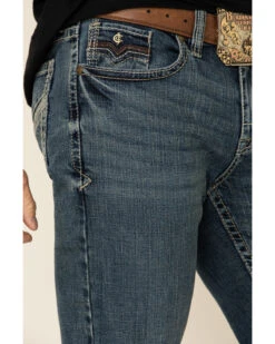 Cody James Core Men's High Roller Top Tier Medium Wash Stretch Slim Bootcut Jeans -Western Cowboy Equipment Store 2000312860 400 P3