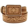 Nocona Men's Tapered Plate Western Belt