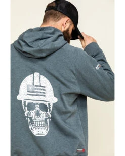 Ariat Men's FR Primo Fleece Roughneck Hooded Sweatshirt- Big 12 Ariat Men's FR Primo Fleece Roughneck Hooded Sweatshirt- Big -Western Cowboy Equipment Store 2000322073 022 P5