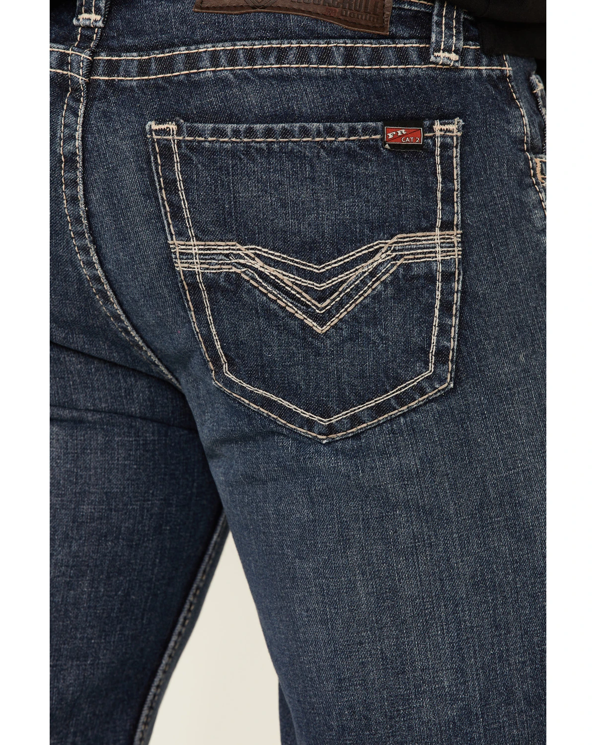 Rock & Roll Denim Men's FR Double Barrel Relaxed Straight Work Jeans 5 Rock & Roll Denim Men's FR Double Barrel Relaxed Straight Work Jeans - Image 3