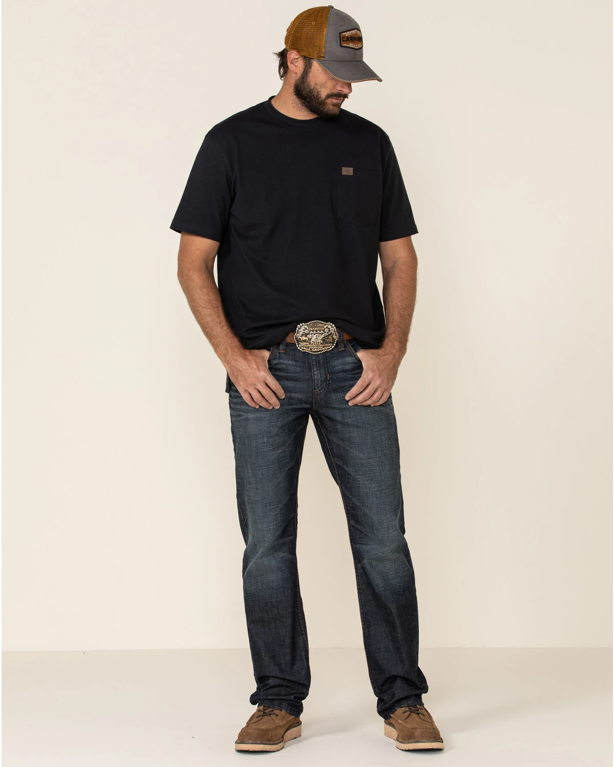 Moonshine Spirit Men's Eating Iron Dark Stretch Slim Straight Jeans 3 Moonshine Spirit Men's Eating Iron Dark Stretch Slim Straight Jeans