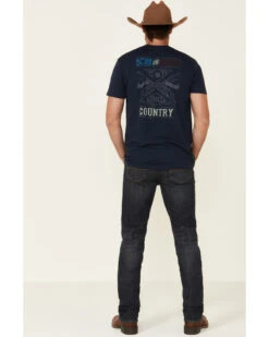 Cody James Men's Barn Sour Dark Wash Stretch Slim Straight Jeans -Western Cowboy Equipment Store 2000325573 400 P3