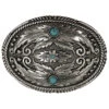 Cody James Men's Fancy Feathers Turquoise Buckle -Western Cowboy Equipment Store 2000333041 040 P1