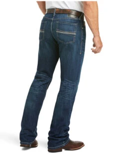Ariat Men's M4 Ford Bragg Dark Stretch Relaxed Bootcut Jeans 7 Ariat Men's M4 Ford Bragg Dark Stretch Relaxed Bootcut Jeans -Western Cowboy Equipment Store 2000333954 400 P3