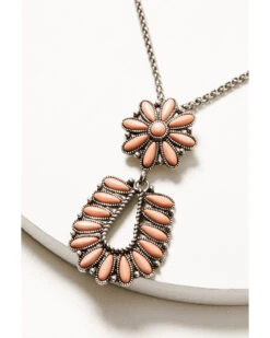 Prime Time Women's Pink Pendant Necklace -Western Cowboy Equipment Store 2000334029 040 P2