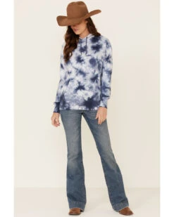 Hooey Women's Tie Die Logo Graphic Hoodie -Western Cowboy Equipment Store 2000337409 410 P2