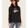 HOOey Women's Charcoal Layin Low Logo Graphic Hoodie 2 HOOey Women's Charcoal Layin Low Logo Graphic Hoodie -Western Cowboy Equipment Store 2000337410 022 P1