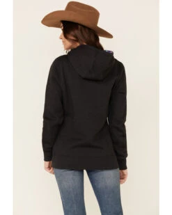 HOOey Women's Charcoal Layin Low Logo Graphic Hoodie -Western Cowboy Equipment Store 2000337410 022 P4