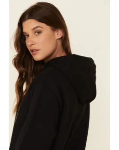 Ruby's Rubbish Women's She's A Good Girl USA Seal Graphic Hooded Sweatshirt -Western Cowboy Equipment Store 2000337415 001 P5