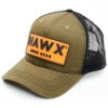 Hawx Men's Olive Logo Patch Mesh-Back Ball Cap -Western Cowboy Equipment Store 2000339188 341 P1