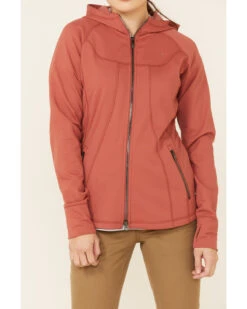 Ariat Women's Marsala Attain Thermal Zip-Front Hoodie 8 Ariat Women's Marsala Attain Thermal Zip-Front Hoodie -Western Cowboy Equipment Store 2000341911 640 P3