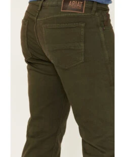 Ariat Men's M7 Grizzly Wash Stretch Slim Straight Jeans -Western Cowboy Equipment Store 2000341994 280 P4