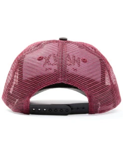 Hawx Men's Heather Black Logo Graphic Mesh-Back Ball Cap -Western Cowboy Equipment Store 2000342952 001 P3