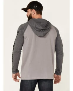 Browning Men's Gull Black Lucas 1/2 Zip Hooded Pullover -Western Cowboy Equipment Store 2000344225 001 P4